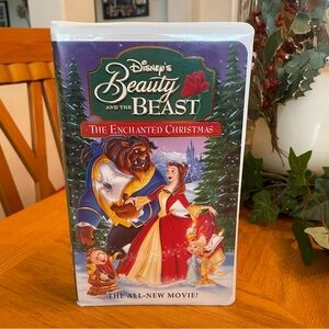 Beauty and the Beast The Enchanted Christmas VHS